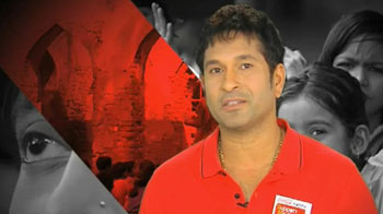 Sachin Tendulkar stands for Support My School campaign