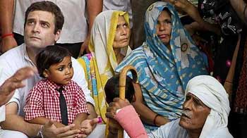 राहुल फिर पहुंचे भट्टा-पारसौल