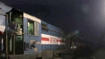 Video : UP: More than 30 killed in train, bus collision