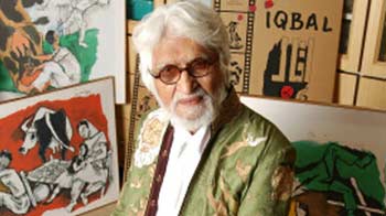 MF Husain's 800 rupees a month job with DLF