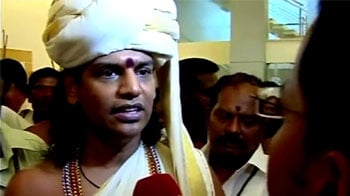 Video : Sex tape footage aired by Sun TV doctored: Nithyananda