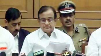 Home Minister P Chidambaram on Mumbai terror attacks