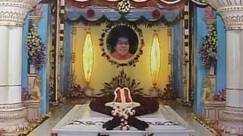 Sai Baba's mahasamadhi unveiled in Puttaparthi