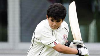 Video : Sachin's son at Lord's to root for 100th ton