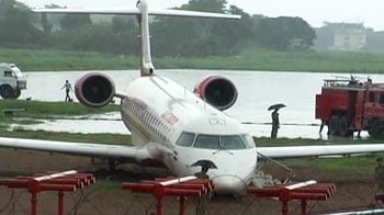 Video : Air India flight skids off runway, passengers safe