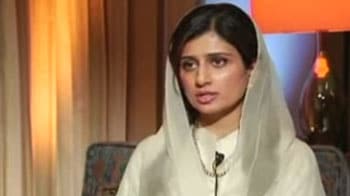 Pak Foreign Minister Hina Rabbani Khar speaks to NDTV