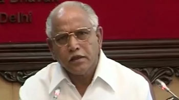 Yeddyurappa relents, says will resigning by 1 pm tomorrow