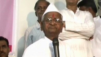Video : Govt can jail me if it wants: Anna Hazare