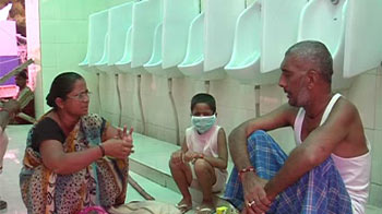 Patients forced to move out of urinal