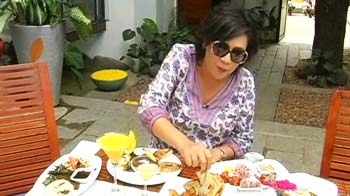 A sumptuous French breakfast in Pondicherry