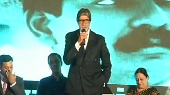 Big B at big book launch Big B at big book launch