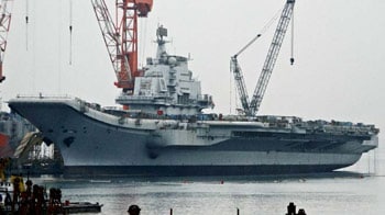 Video : China's first aircraft carrier begins sea trials