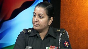 Video : Major Mitali, first woman officer to get gallantry award