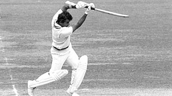 Gavaskar on his welcome drink in the Caribbean