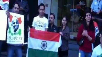 Indians in Australia against corruption