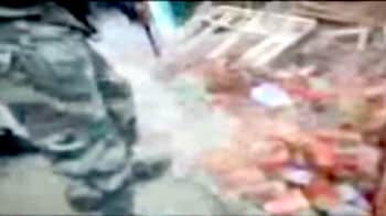 Video : Caught on Camera : Army killed trapped militant