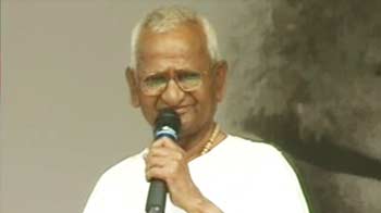 Immediate debate in Parliament on Lokpal: Anna