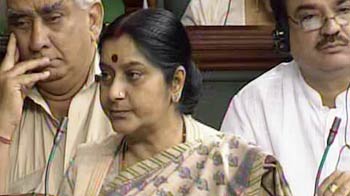 Lokpal debate: Sushma slams Rahul Gandhi's speech in House