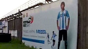 Video : Messi-mania grips Kolkata