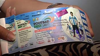 Companies cash in on the Messi craze