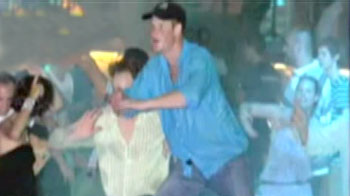 Prince Harry's royal splash at a pool party