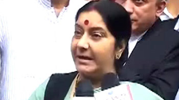 Government's lethargy exposed by blast: Sushma Swaraj