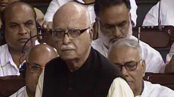 Cash-for-votes: Arrest me, it was my sting, says Advani