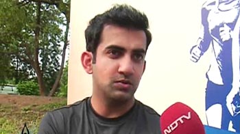 Gambhir and his fitness secret