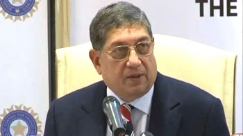 Srinivasan takes over as BCCI chief
