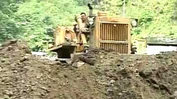 Sikkim earthquake: Rain, landslides hamper rescue work Sikkim earthquake: Rain, landslides hamper rescue work