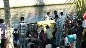 School bus falls into Kerala river; 3 children killed, 20 rescued