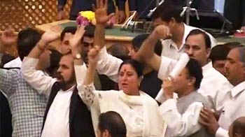 J&K: Uproar in House, Afzal Guru vote put off