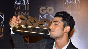 Prateik in high spirits