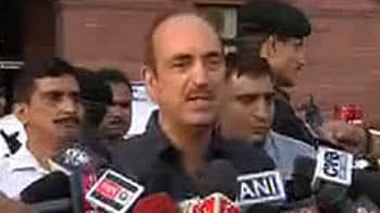 Video : More decisions needed on Telangana: Ghulam Nabi Azad