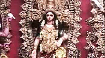 Durga Pujo festivities in Kolkata