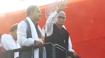 LK Advani sets off on his sixth rath yatra