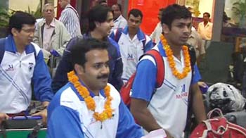 Quiet reception for Indian boxers