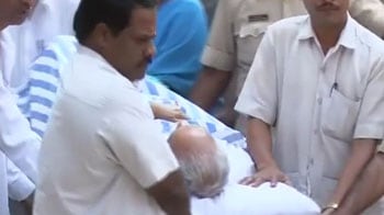 Video : Yeddyurappa leaves hospital for jail, gets air-conditioned cell