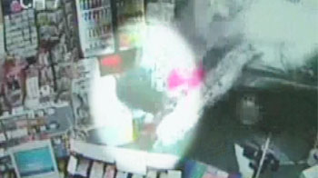 Caught on camera: Baby's miraculous escape after his stroller hit by car