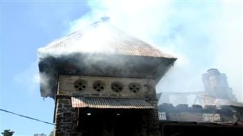Video : Nainital heritage building on fire
