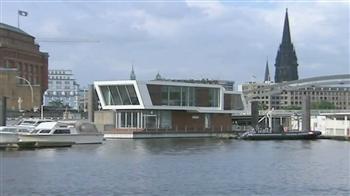 The floating homes of Hamburg