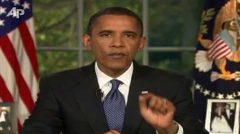 Video : Obama lays out 'battle plan' for oil spill