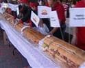 World's biggest sandwich in Mexico