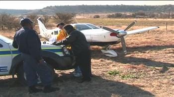 Video : FIFA: World Cup fans land plane on highway