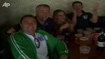 Video : England fans still excited about team's prospects