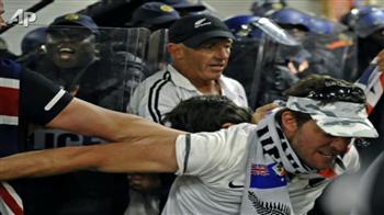 FIFA: Police clash with New Zealand fans