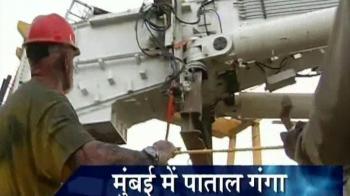 Digging for water in Mumbai