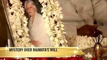 Video : Mystery over Rajmata Gayatri Devi's will
