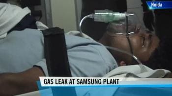 Video : Suspected gas leak at Noida factory; several workers ill
