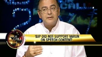 BJP didn't support Varun speech content: Jaitley